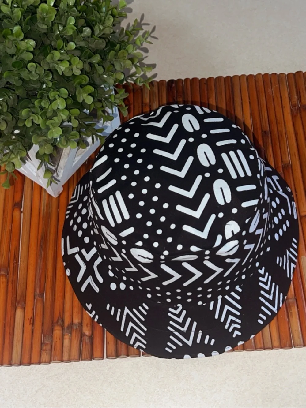 Handmade Ankara Bucket Hat | Unisex Adult & Kids Hat | Wax Print - Picture 8 of 13